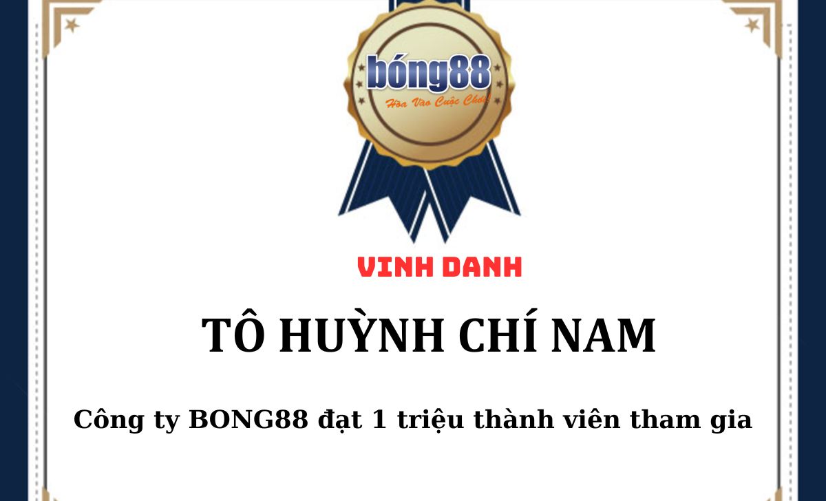 Những thành tựu đạt được của Nikan Nam cùng BONG88